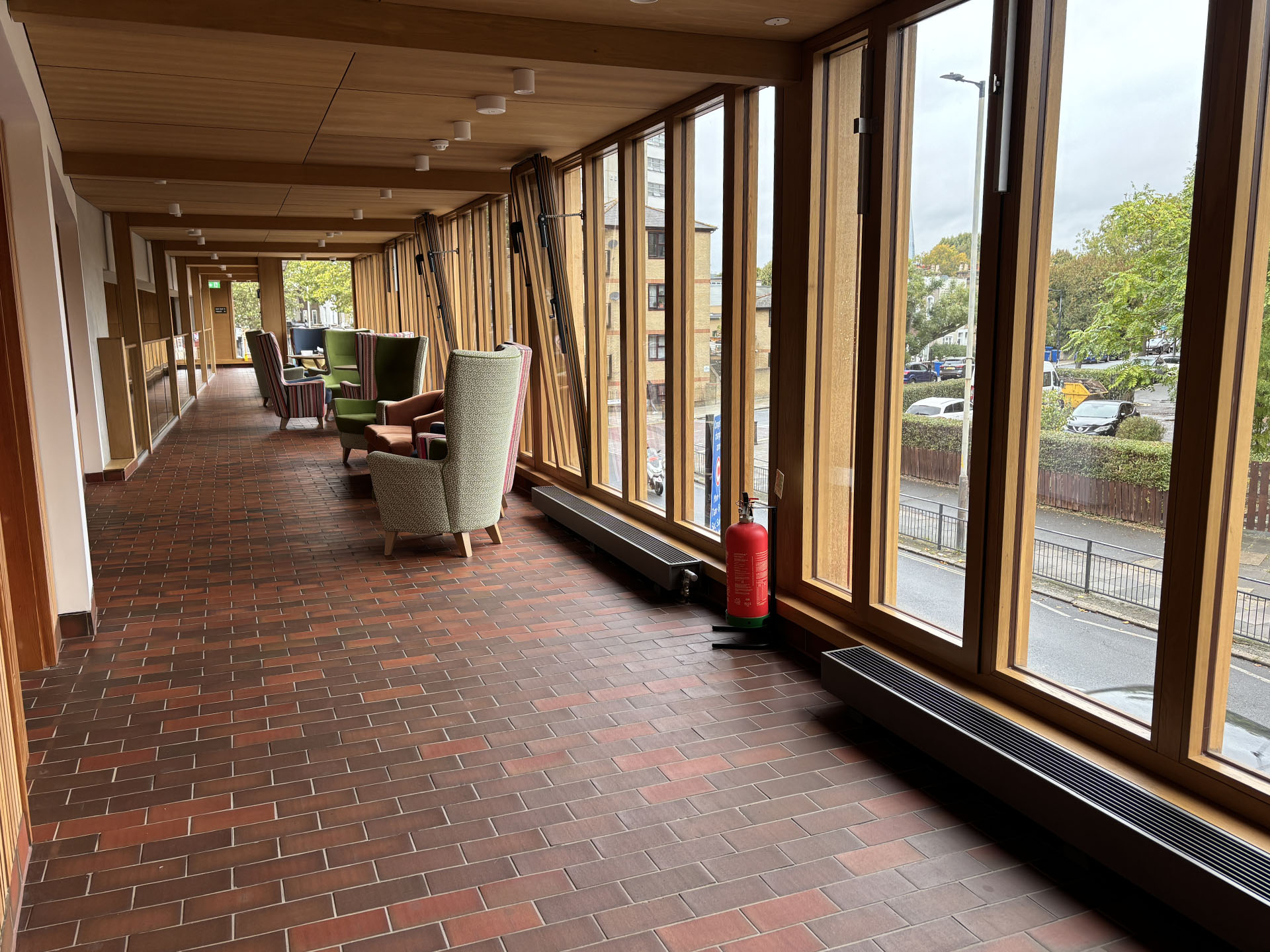 Appleby Blue Almshouse with commercial grade Ketley quarry tiles